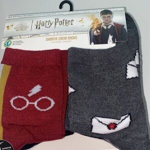Harry Potter Women's Graphic Crew Socks Socks, 10-Pack, Sizes 4-10 NEW x 3